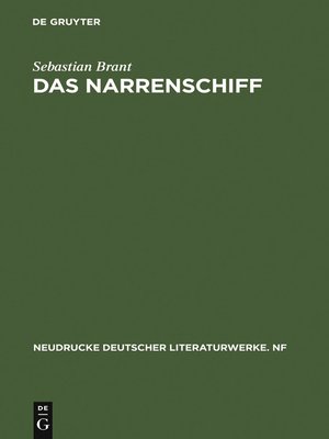 cover image of Das Narrenschiff